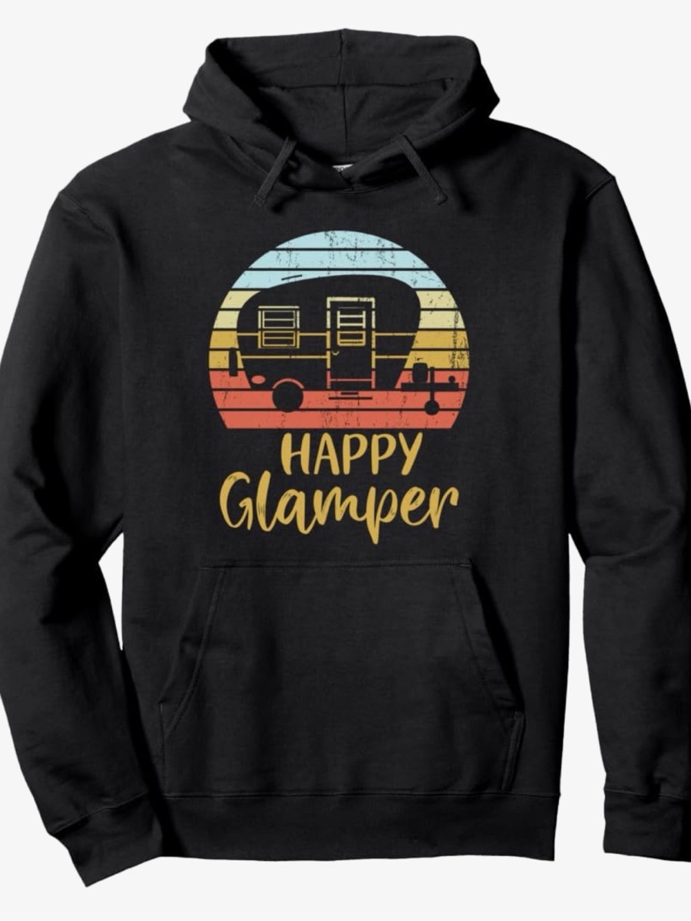 Gildan Black 'Happy Glamper' Sweater